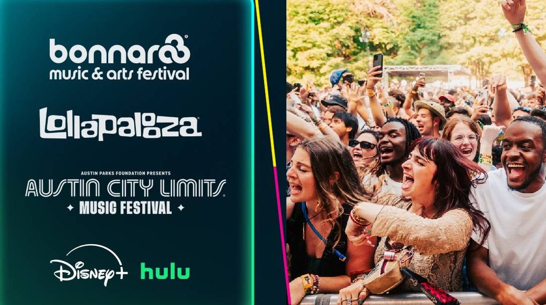 Disney+ transmitirá los festivales Bonaroo, Lollapalooza y Austin City Limits