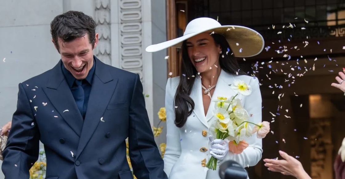 ¡Ya se nos casó! Dua Lipa y Callum Turner se casan por el civil de manera discreta en Londres