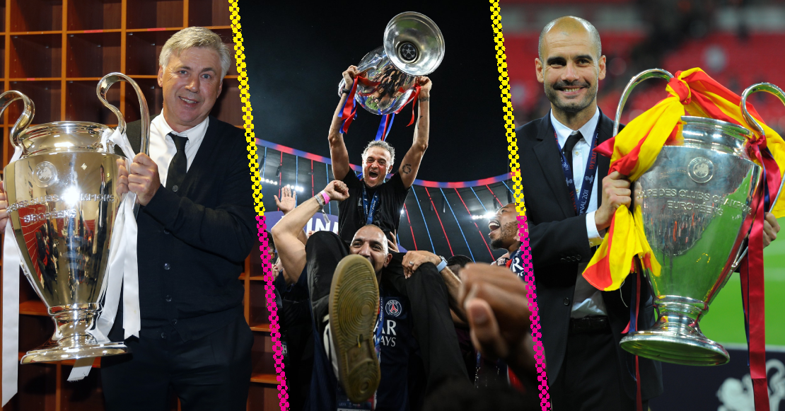 Luis Enrique y los entrenadores más ganadores en la historia de la Champions League