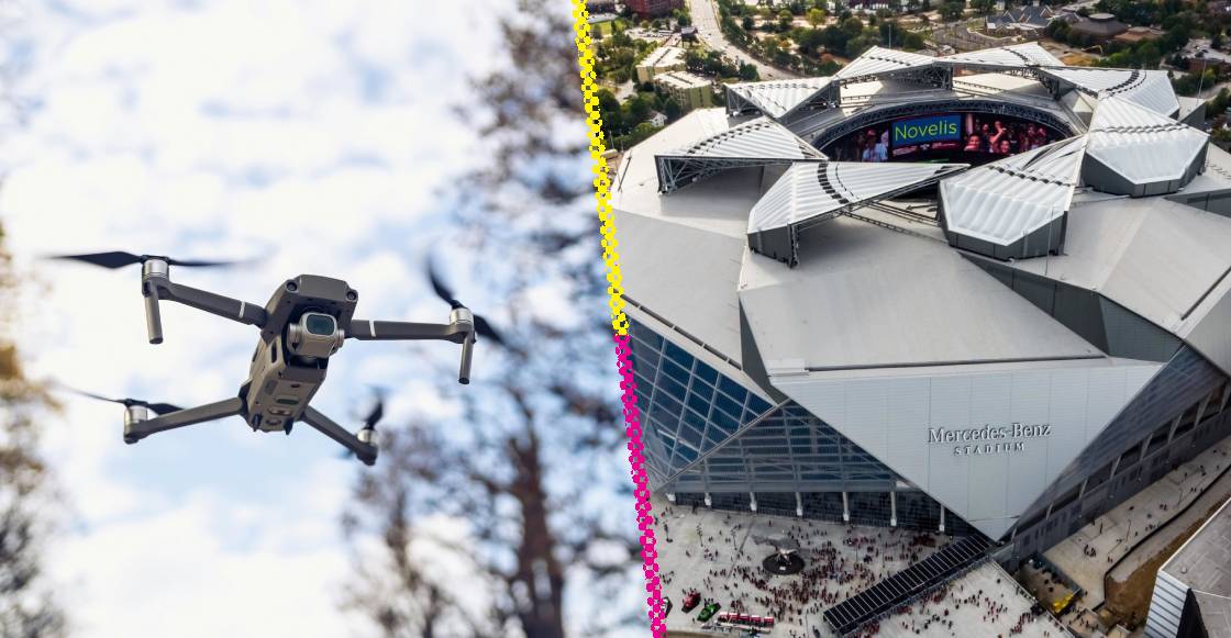 ¡Hasta 100 mil dólares EU multará a quien vuele drones en partidos del Mundial o en zonas de Fan Fest
