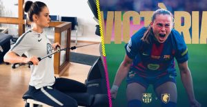 Ewa Pajor, de perder cinco finales de Champions Femenil al doblete para coronarse con Barcelona