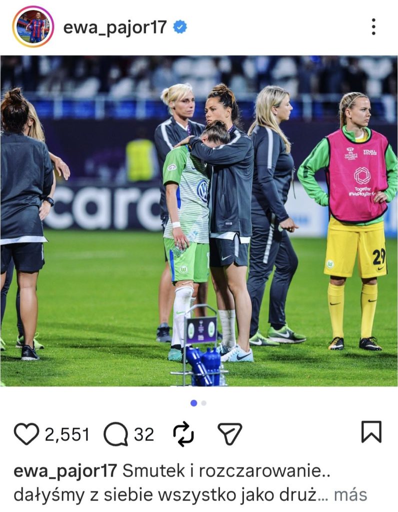 Ewa Pajor, de perder cinco finales de Champions Femenil al doblete para coronarse con Barcelona