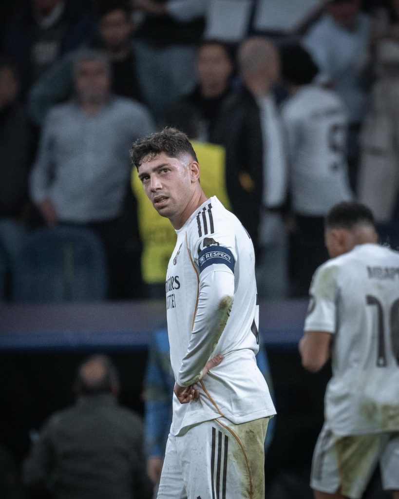 Federico Valverde, uno de los capitanes del Real Madrid