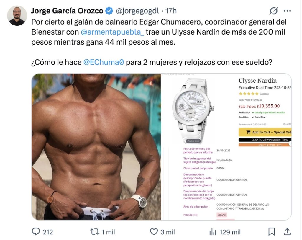 Lo que reveló el romance del Bienestar: Funcionario niega conflicto de interés en relación con delegada