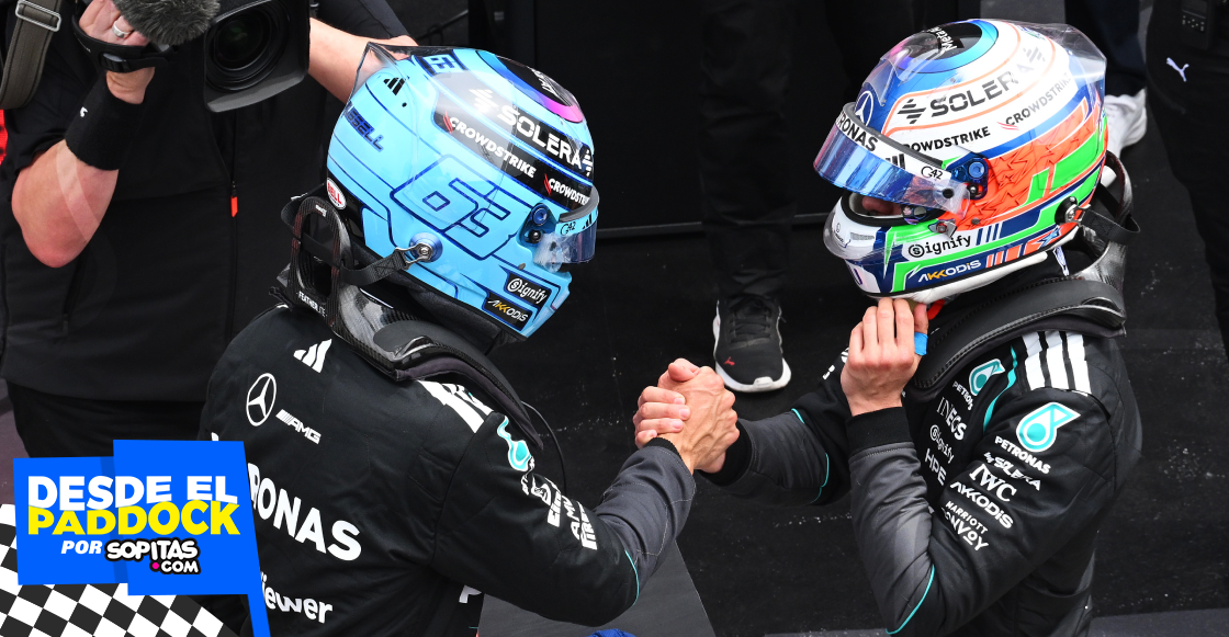 Kimi Antonelli acusa a George Russell: "Me empujó"