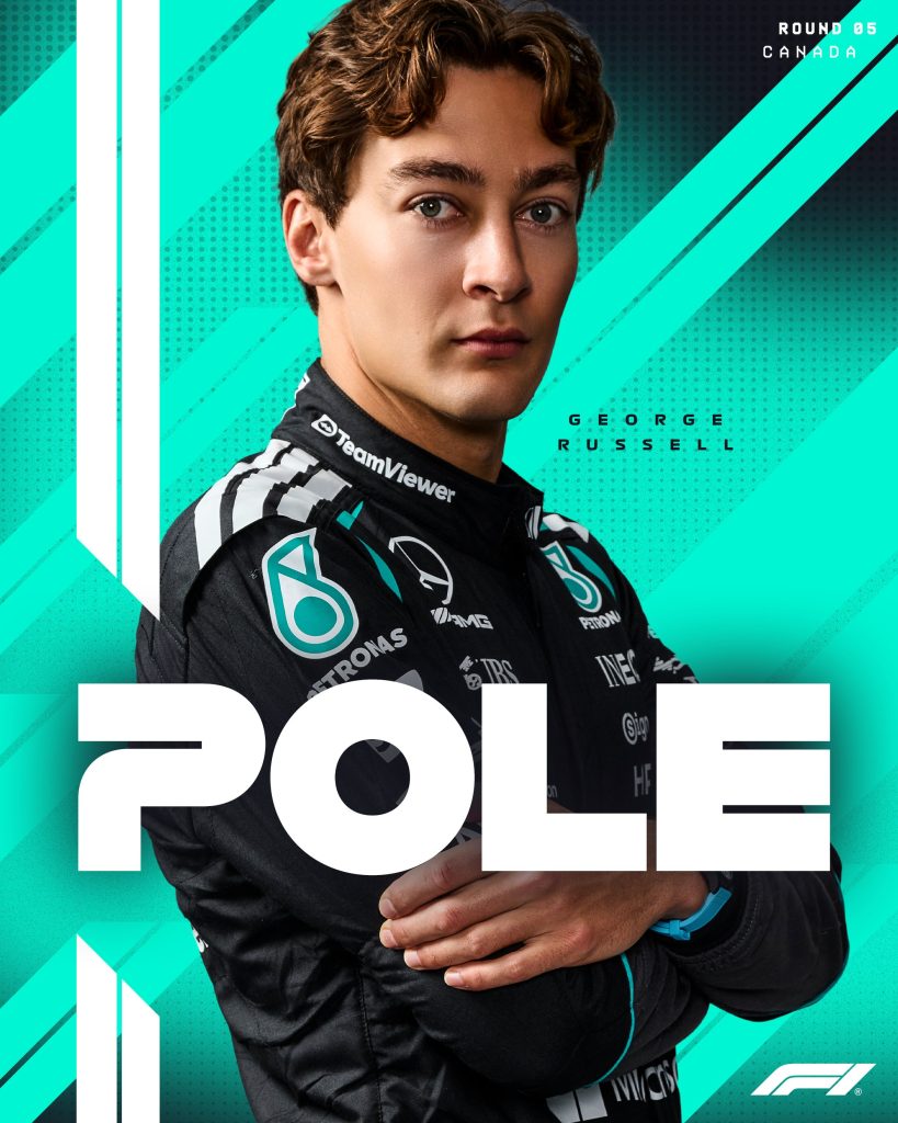 Así queda la parrilla de salida del Gran Premio de Canadá con pole de Russell