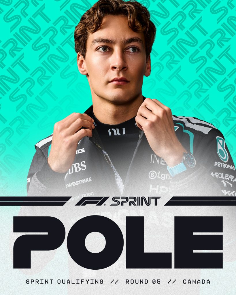George Russell se lleva la Pole Position de la Sprint de Canadá