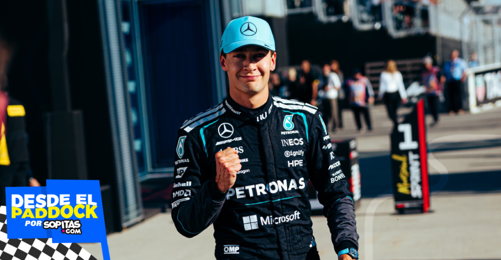 George Russell gana la Sprint de Canadá y Checo Pérez es penalizado