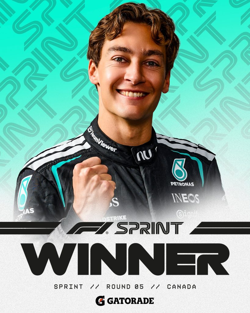 George Russell gana la Sprint de Canadá