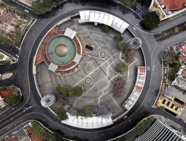 La olvidada y fantástica Glorieta de Insurgentes