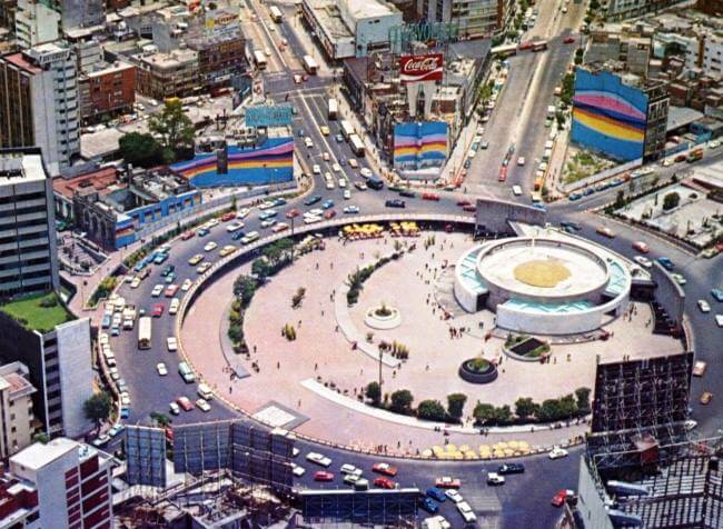 La olvidada y fantástica Glorieta de Insurgentes
