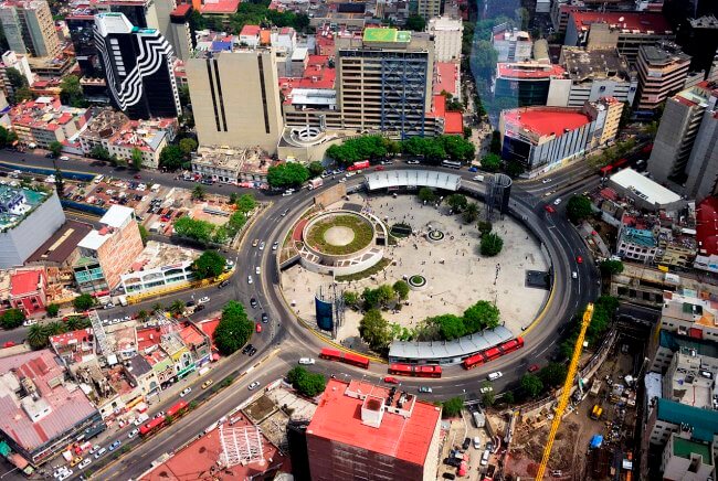 La olvidada y fantástica Glorieta de Insurgentes