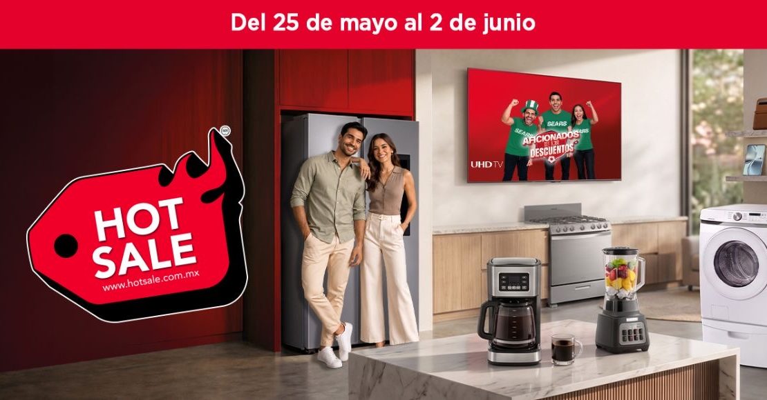 Esa pantalla o sillón que llevas meses viendo podría caer con las promos del Hot Sale Sears 2026