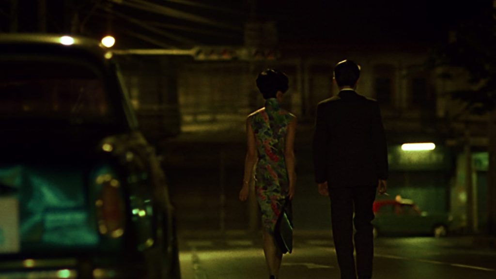 Imagen de uno de los cheongsams de 'In the Mood for Love'