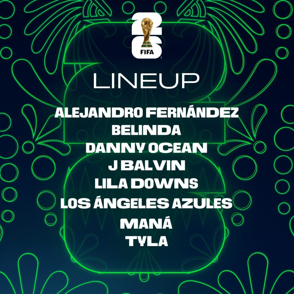 Belinda, J Balvin, Maná y más: Así será la ceremonia de inauguración del Mundial 2026 en México