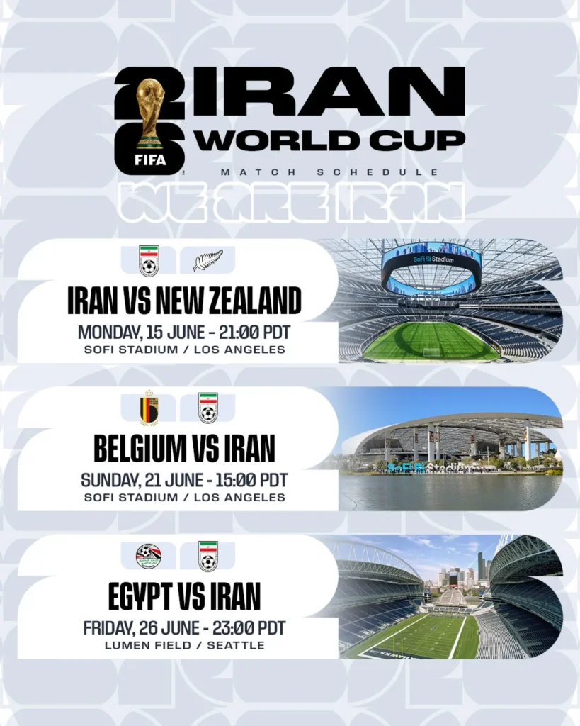 Irán pone condiciones para jugar el Mundial 2026