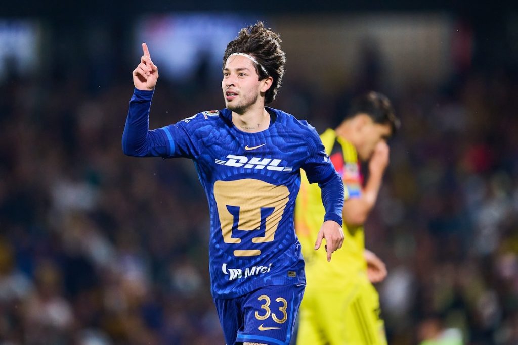 Jordan Carrillo en Pumas