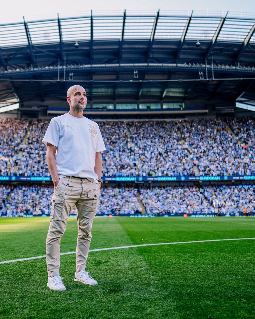 Josep Guardiola se despide del Manchester City
