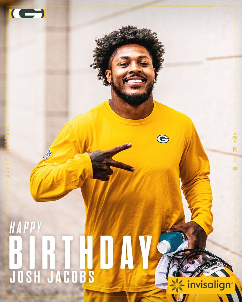 Josh Jacobs, corredor de Packers, arrestado por 5 cargos