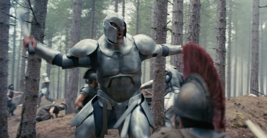 Imagen de los lestrigones en 'La Odisea' de Christopher Nolan