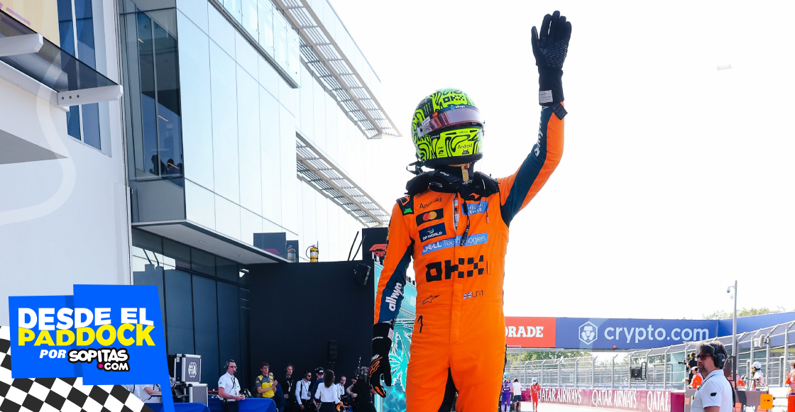 Así queda la parrilla de salida de la sprint de Miami con Lando Norris en la pole position