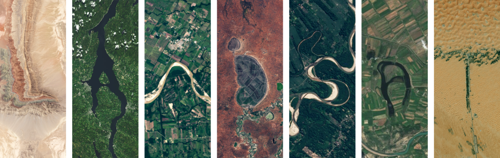 El nombre de Landsat, el archivo de la NASA, con imágenes satelitales