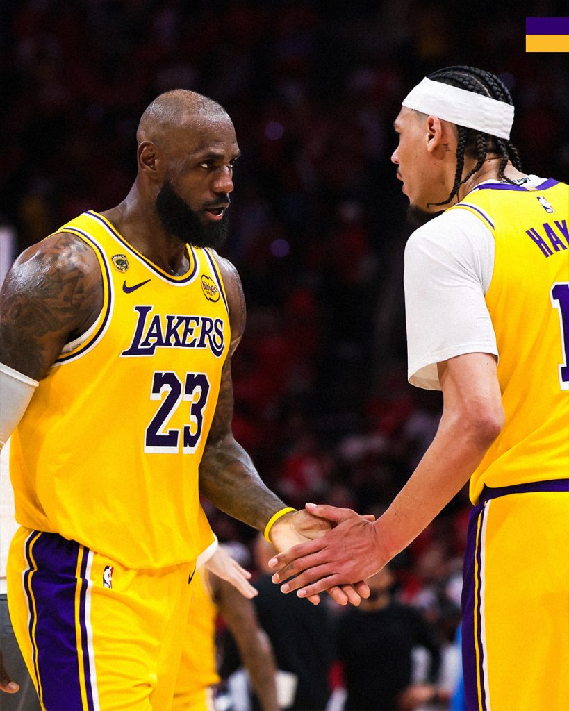 LeBron James en los Lakers
