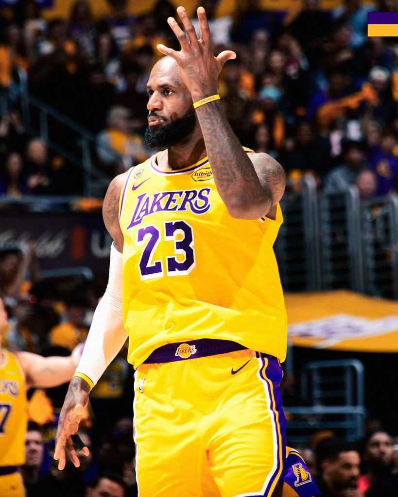 LeBron James con los Lakers