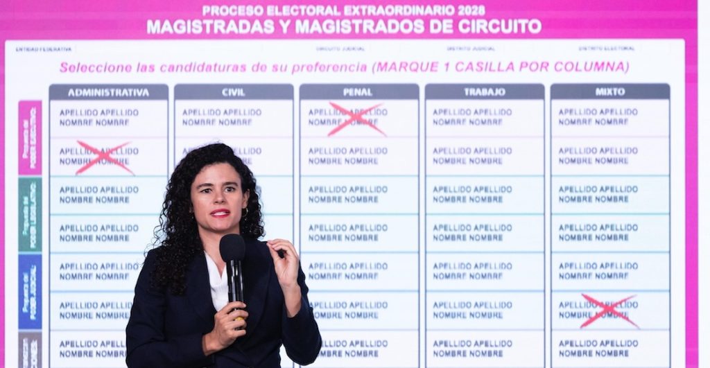 Sheinbaum propone reforma para posponer la Elección Judicial de 2027 a 2028