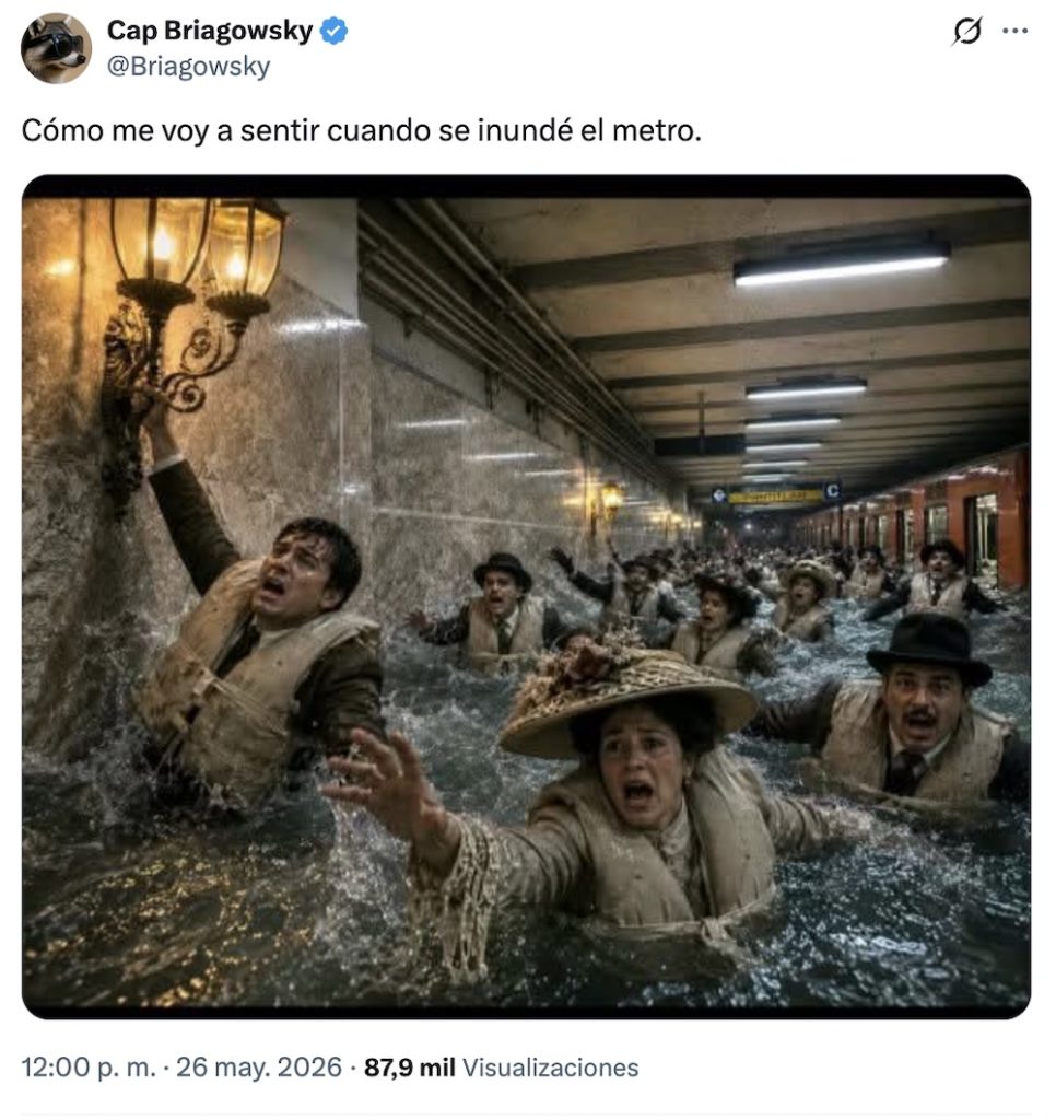 Mucho ji ji ji pero hay preocupación: Lo que reflejan los memes de la rehabilitación de Metro Hidalgo