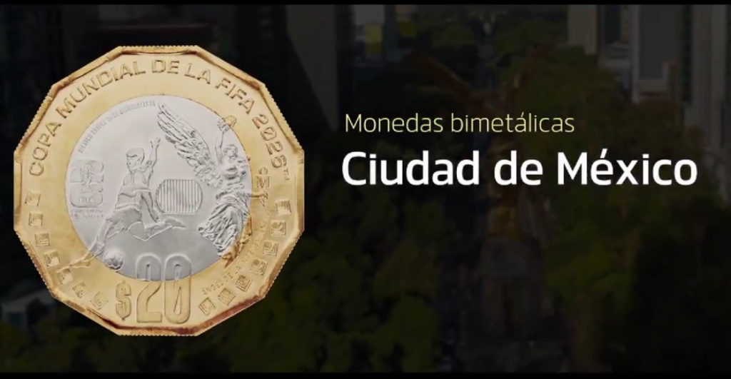 ¡Llevaré diez! Banxico lanza monedas conmemorativas del Mundial 2026