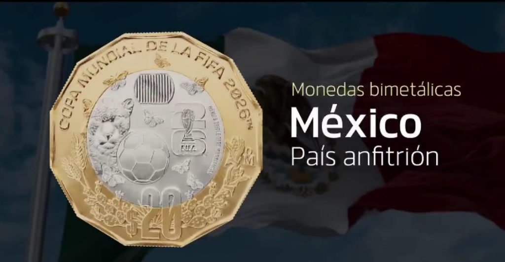 ¡Llevaré diez! Banxico lanza monedas conmemorativas del Mundial 2026