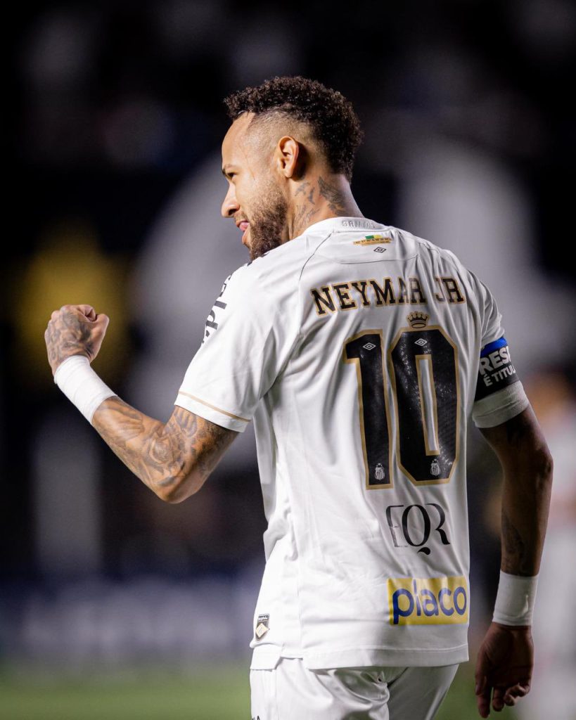 Neymar, Santos de Brasil