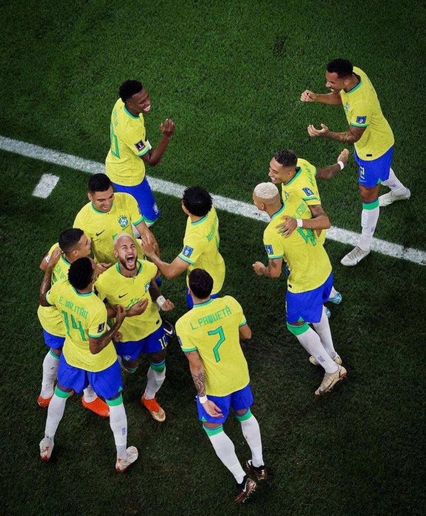 Neymar con la Selección de Brasil