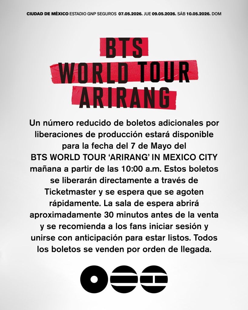 ocesa k poop bts