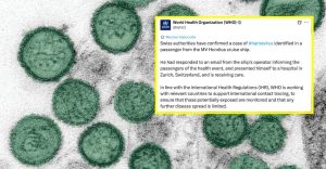 OMS confirma caso de hantavirus en Suiza