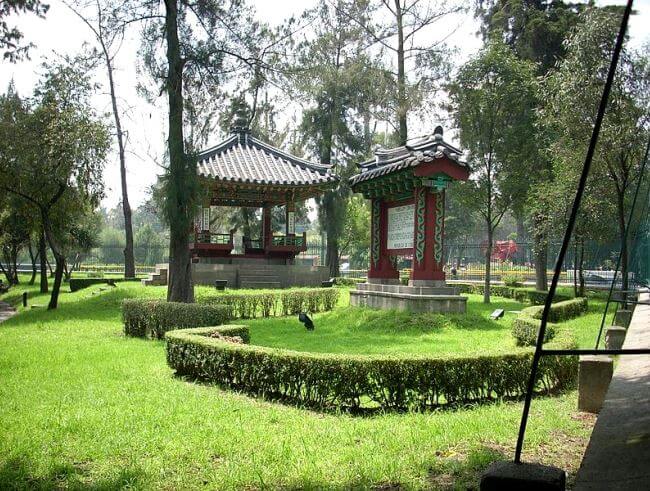 El fantástico Pabellón Coreano del Bosque de Chapultepec