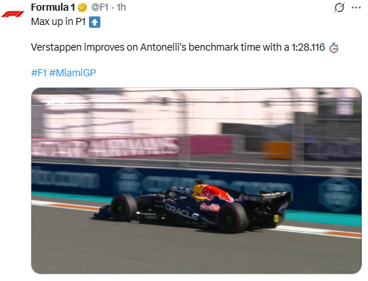 Qualy del GP de Miami