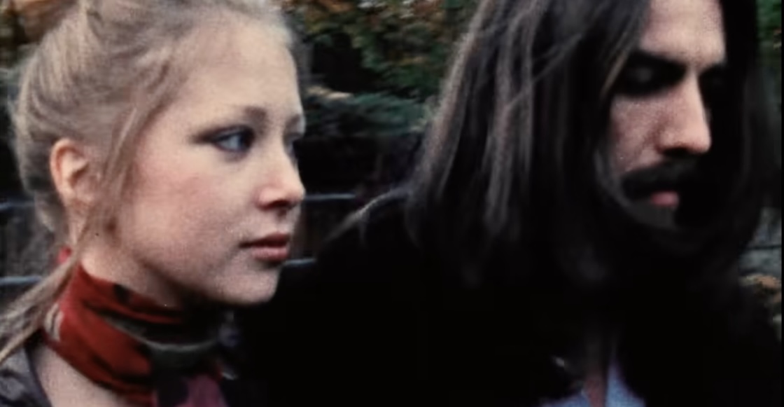 Pattie Boyd y George Harrison en video "Something"