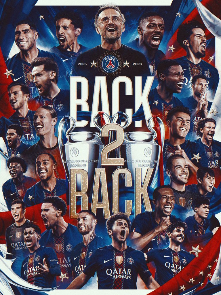 PSG Bicampeón Champions League