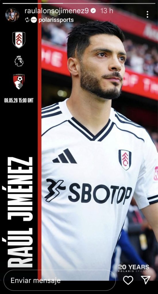 ¿Qué pasó con Raúl Jiménez y por qué salió de la convocatoria del Fulham?
