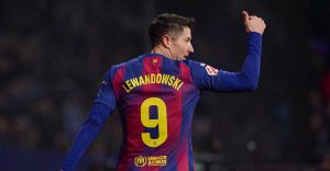 Robert Lewandowski se despide del Barcelona