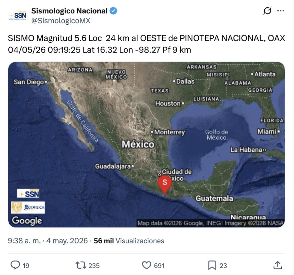 Sismo sacude a CDMX... y no se escuchó la alerta presidencial