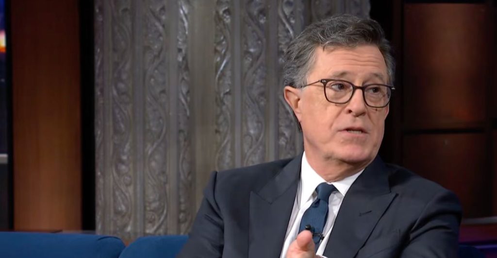 Stephen Colbert en su último programa