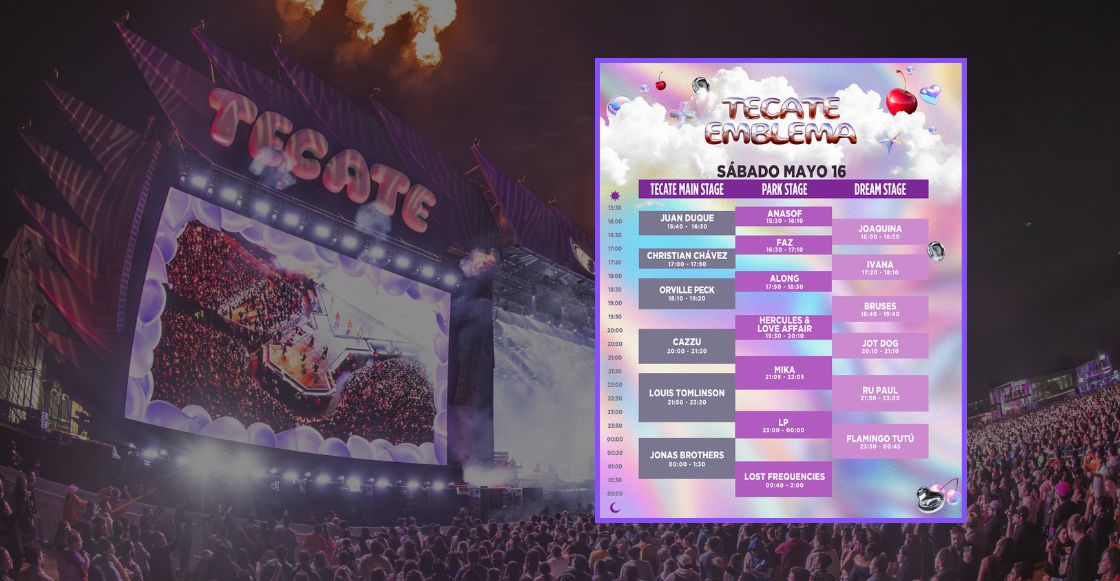 tecate emblema 2026 horarios