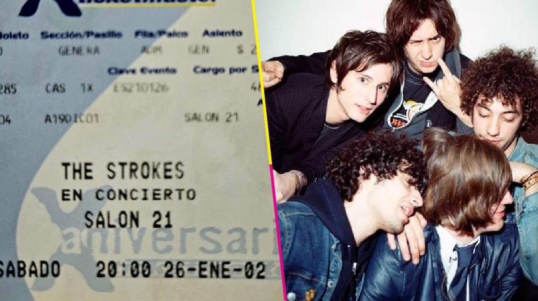 Así fue la primera vez que The Strokes tocaron en México