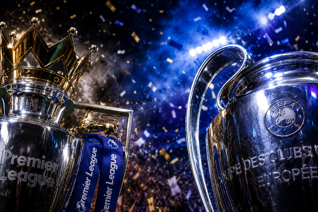 Equipos que ganaron la Premier League y la Champions la misma temporada