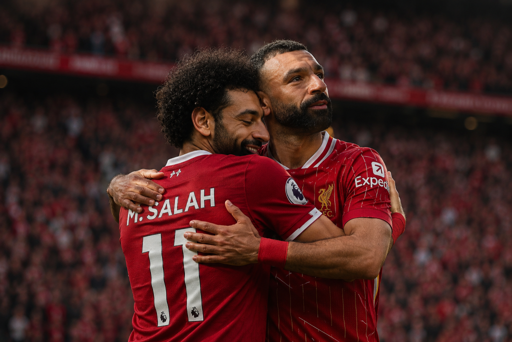 Una crónica del último gol de Mohamed Salah con el Liverpool