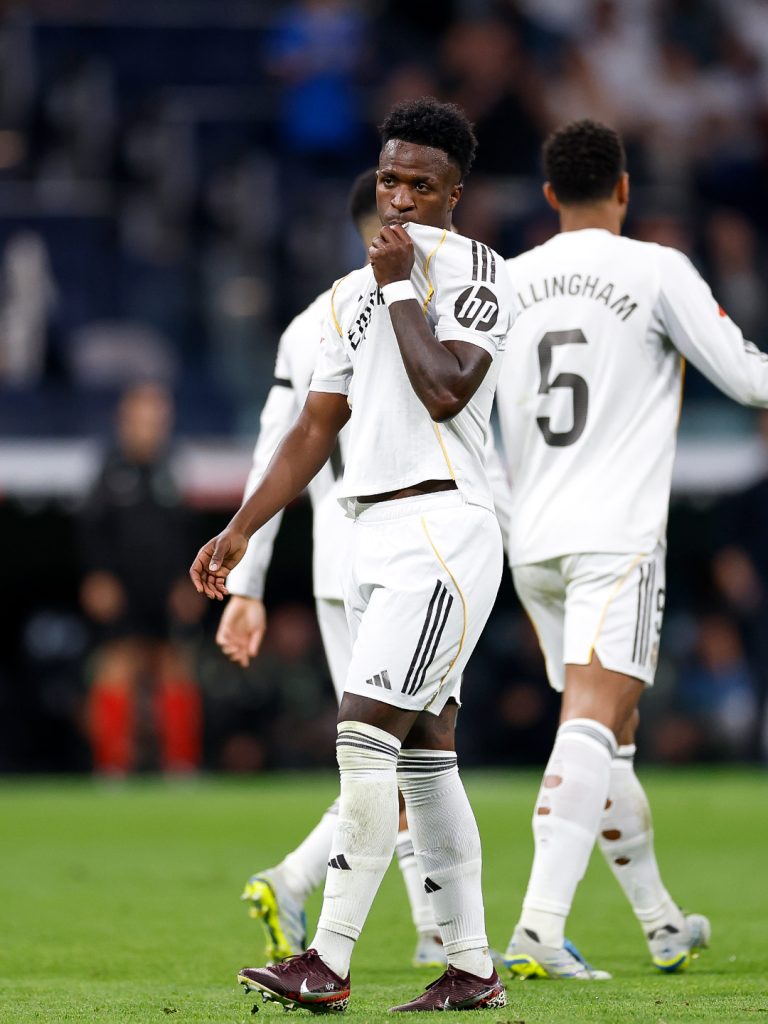 Vinicius con el Real Madrid