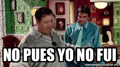 Yo no fui meme